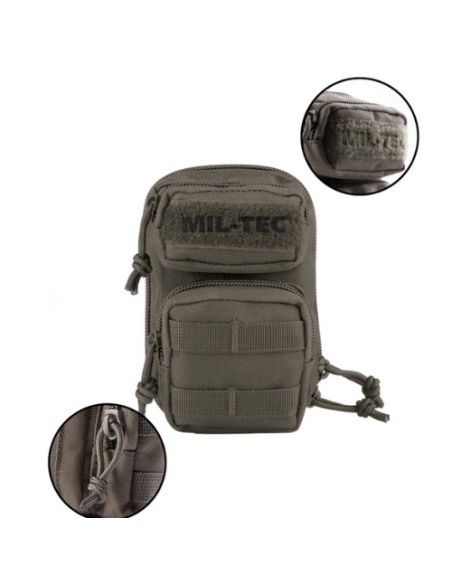 Mini US Assault MilTec Verde para Chaves