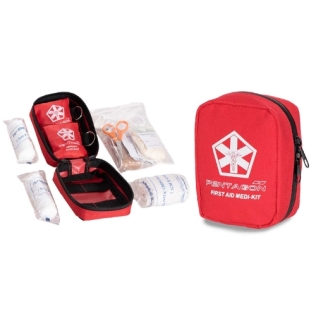 Kit de primeiros socorros vermelho "HIPÓCRATES" do Pentágono 2