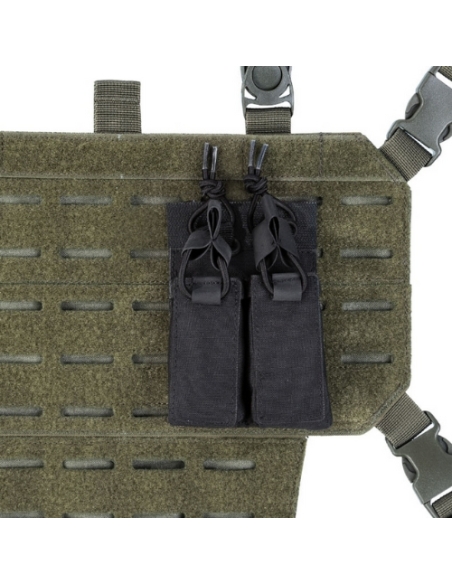 Porta-carregador duplo para pistola MilTec , preto