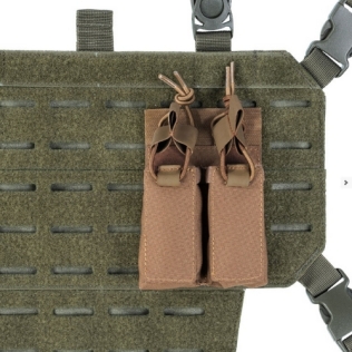 Porta-carregador duplo para pistola MilTec Coyote 2