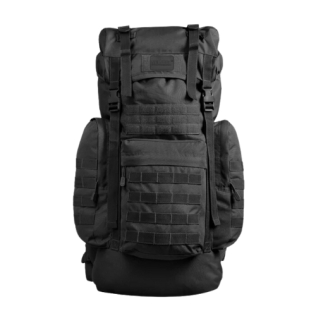 Mochila alemã Gen. II MilTec preta de 65 litros