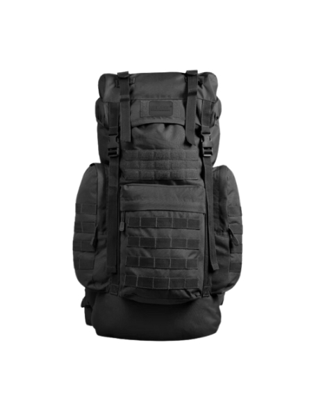 Mochila alemã Gen. II MilTec preta de 65 litros