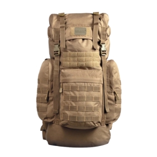 Mochila alemã Gen. II MilTec Coyote de 65 litros