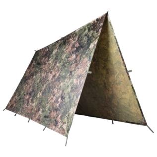 Lona MilTec PE R/S Tamanho 3x3M Camuflagem Phantomleaf WASP I Z3A