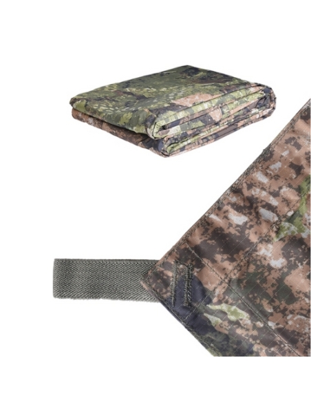 Lona MilTec PE R/S Tamanho 3x3M Camuflagem Phantomleaf WASP I Z3A