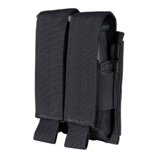 Porta-carregador duplo MilTec para pistola, sistema Molle, preto. 2