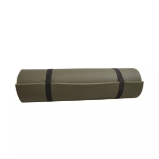 Colchonete de camping MILTEC com tiras de fixação, verde-oliva