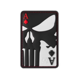 Patch de borracha 3D JUNISHER ÁS DE ESPADAS JTG