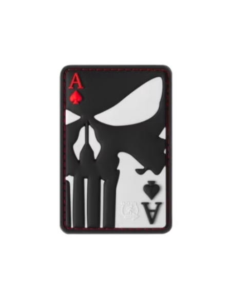 Patch de borracha 3D JUNISHER ÁS DE ESPADAS JTG