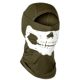 Balaclava Caveira Verde Oliva Invader Gear