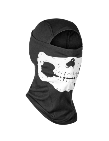 Balaclava Caveira Black Invader Gear