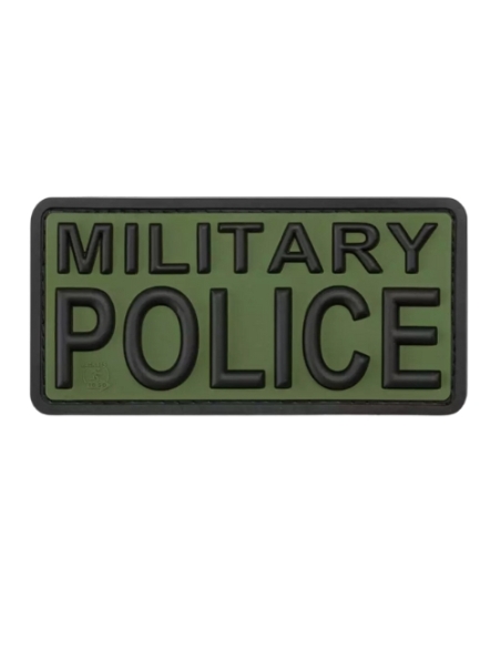 Patch de borracha JTG 3D para polícia militar florestal