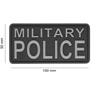 Patch de borracha JTG 3D para polícia militar SWAT 2