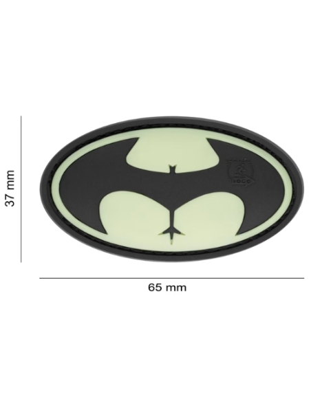 Patch 3D de borracha brilhante do Buttman JTG