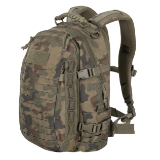 Mochila tática militar Direct Action Dust MK II de 20 litros, camuflagem PL Woodland.