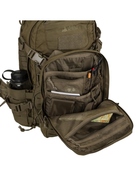 Mochila tática militar adaptável Direct Action Ghost MK II de 31 litros na cor verde.