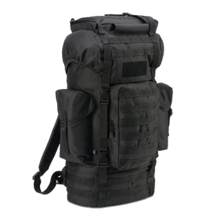 Mochila alemã Gen. II MilTec preta de 65 litros 2